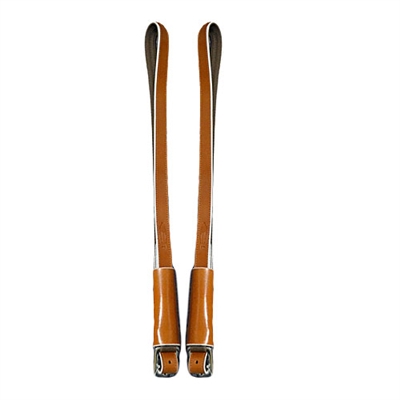 Barefoot English Stirrup Leathers Cognac 